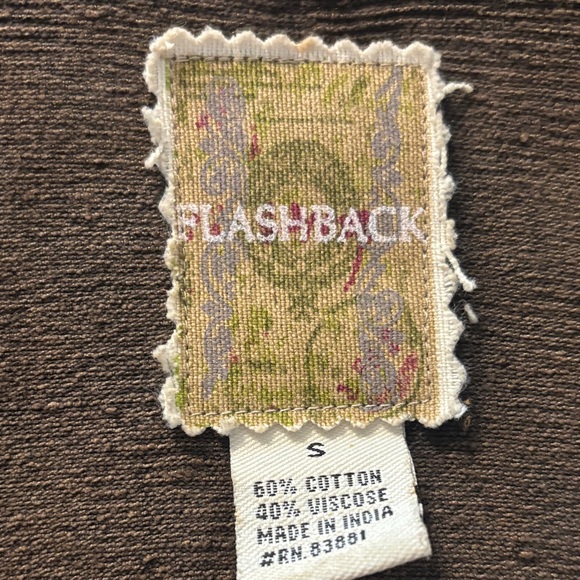 Vintage Flashback Brown Embroidery Jacket - Picture 2 of 8